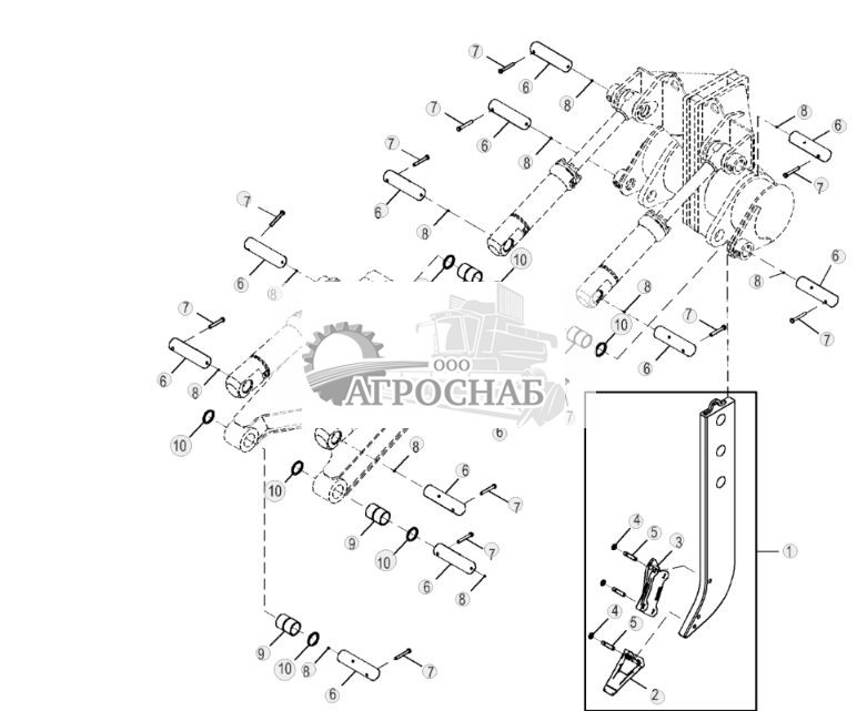 Рыхлитель с однозубой рыхлительной лапой - ST806775 321.jpg